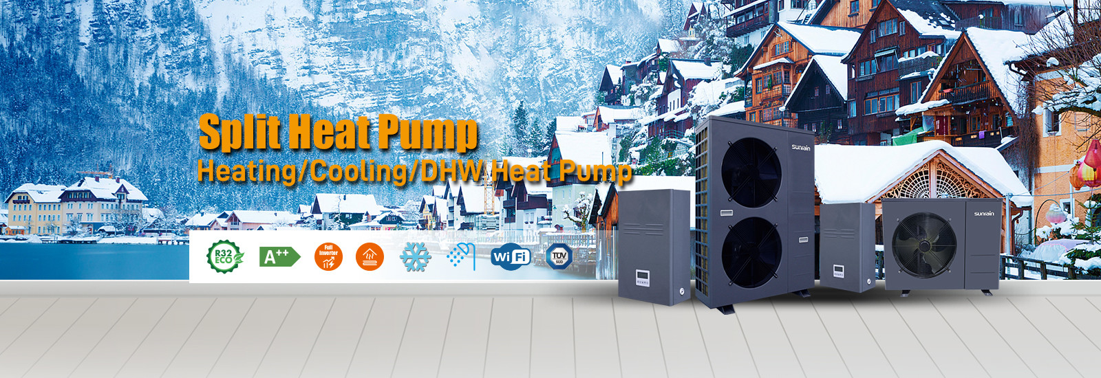 quality Heating And Cooling Heat Pump factory