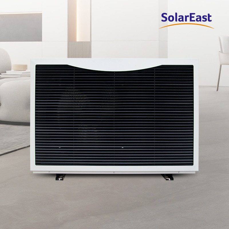 R290 Air Source A+++ Black Heating And Cooling Heat Pump New Energy SG Ready 18kW