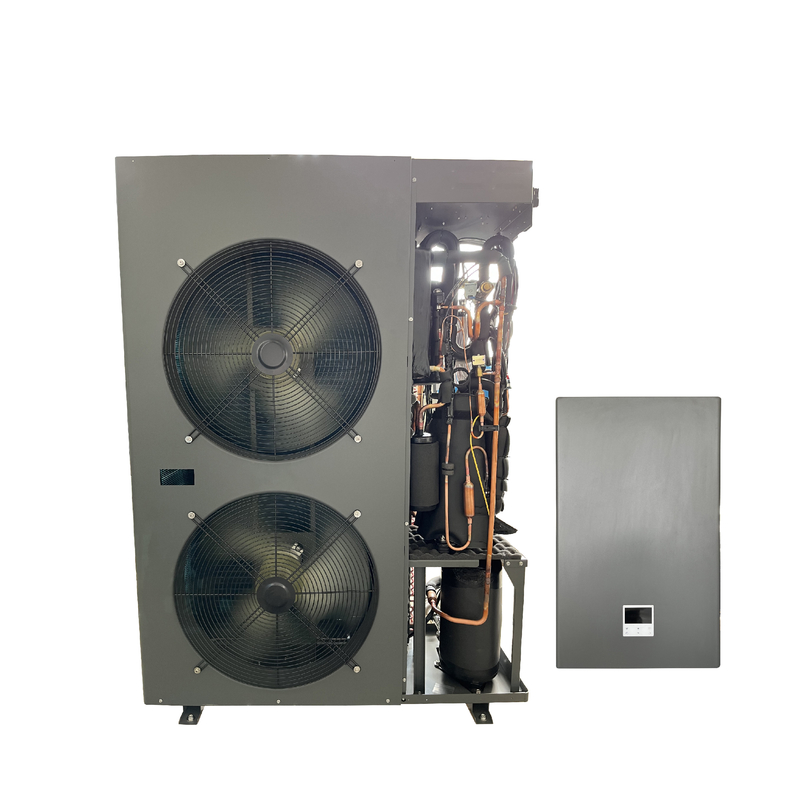 SUNRAIN Electric EVI Split Heat Pump Heating And Cooling System R410a