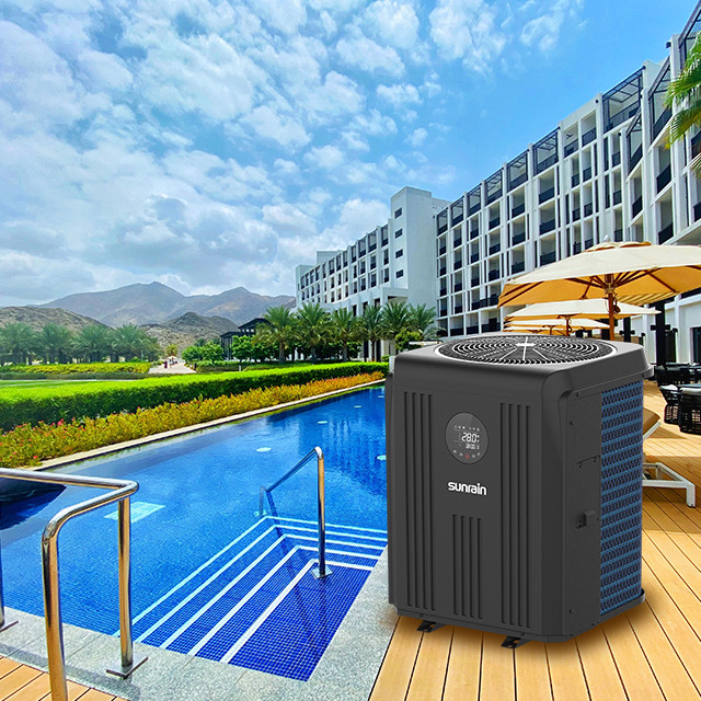 IPX4 35KW Swimming Pool Air Source Heat Pump R32 ECO Electric Inground