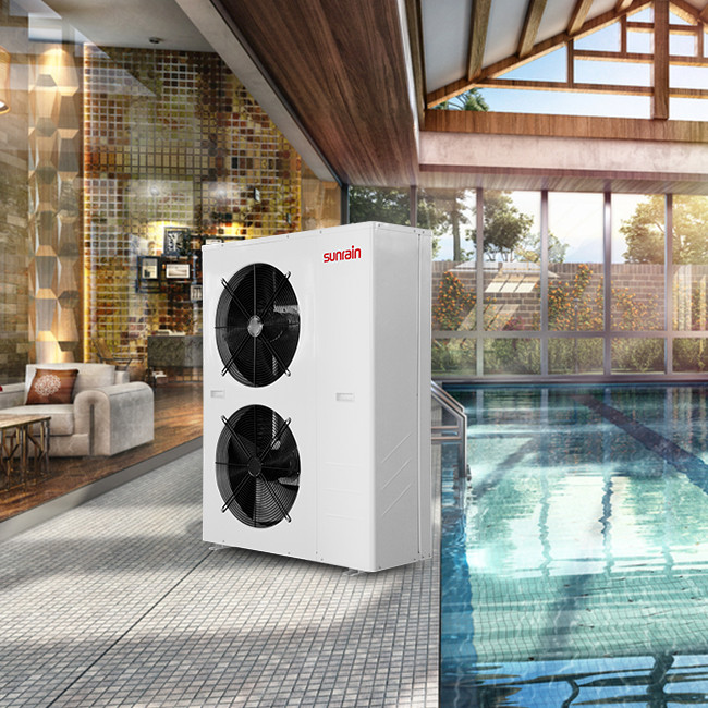R410A ECO 6KW Swimming Pool Air Source Heat Pump WIFI Control