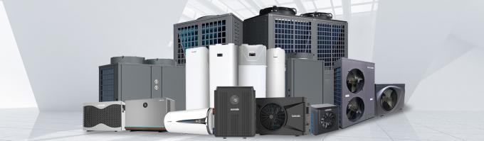 R32 Monobloc Air To Water Heat Pump Heating And Cooling System A++ 0